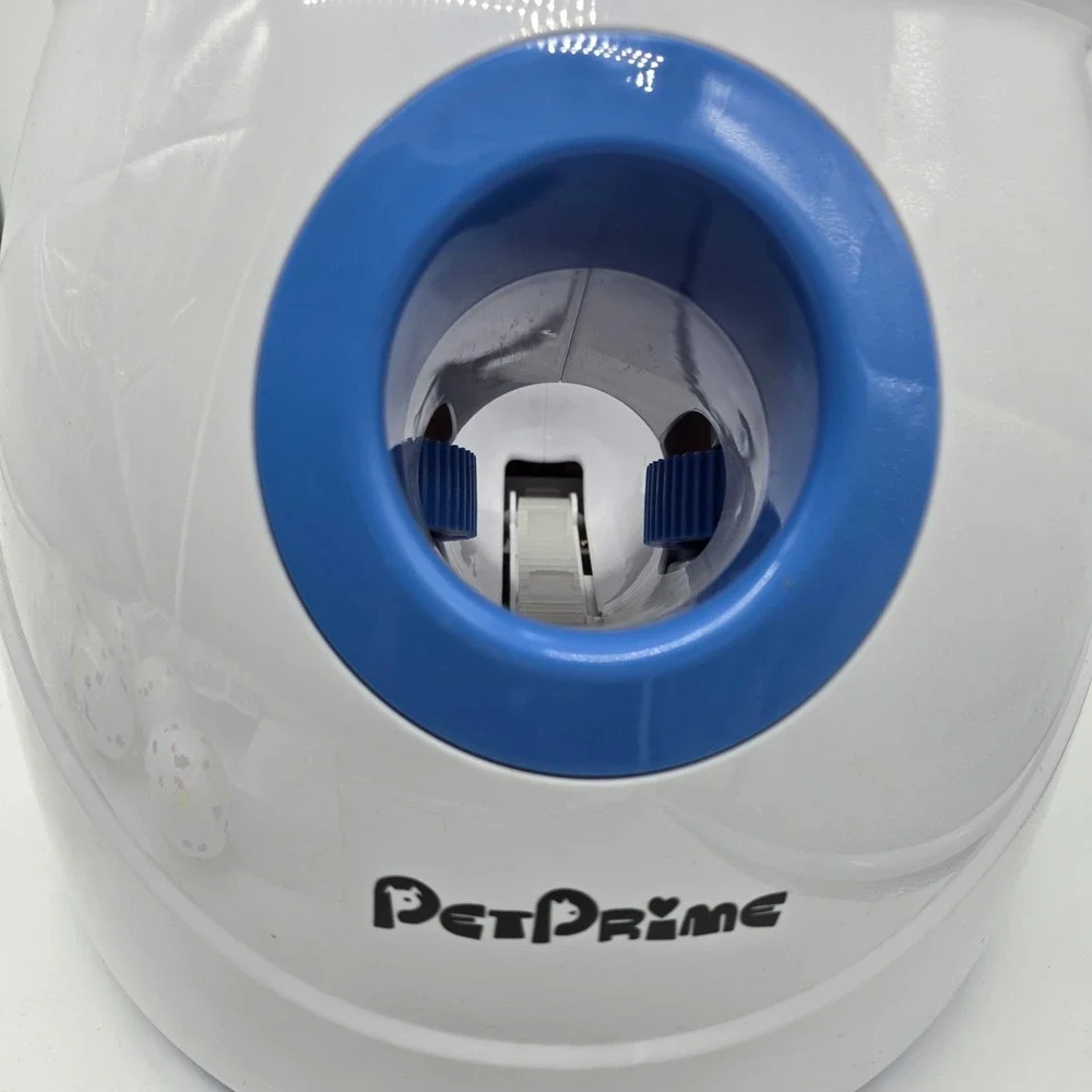 Pet Prime Automatic Dog Ball Launcher Large Dogs 10-64ft - 5 ETPU‎ Balls
